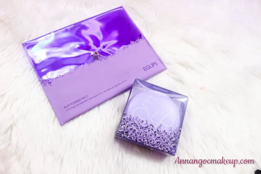 EVERYDAY MAKEUP TUTORIAL - EGLIPS BLUR POWER PACT LAVENDER EDITION 2