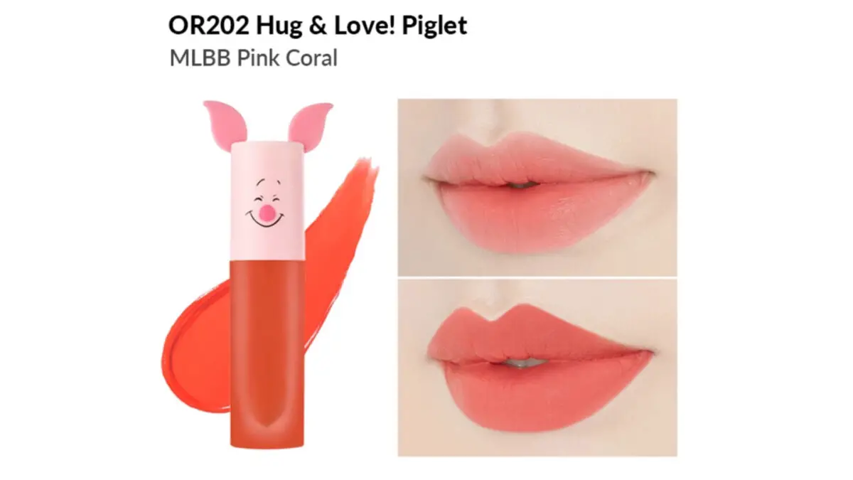 ETUDE HOUSE HAPPY WITH PIGLET COLOR IN LIQUID LIPS AIR MOUSSE 4
