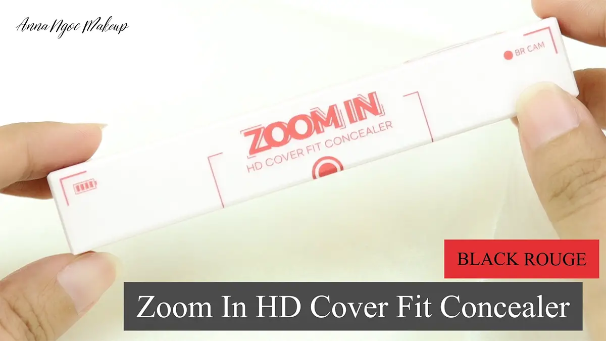 KEM CHE KHUYẾT ĐIỂM BLACK ROUGE ZOOM IN HD COVER FIT CONCEALER. 2