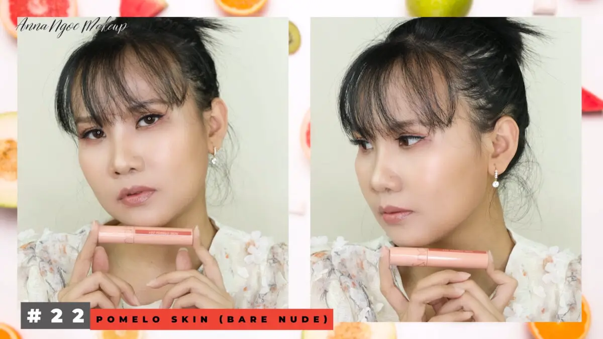 [SWATCH & REVIEW] ROMAND JUICY LASTING TINT S/S 2021 - BARE NUDE JUICY 7