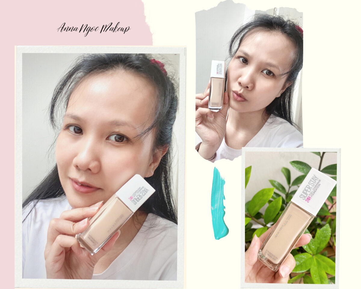 REVIEW KEM NỀN MAYBELLINE SUPER STAY 24H FULL COVERAGE 9