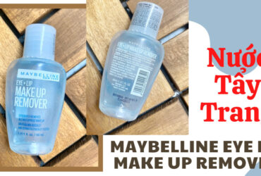 Nước Tẩy Trang Mắt Môi Maybelline Eye Lip Make Up Remover 8