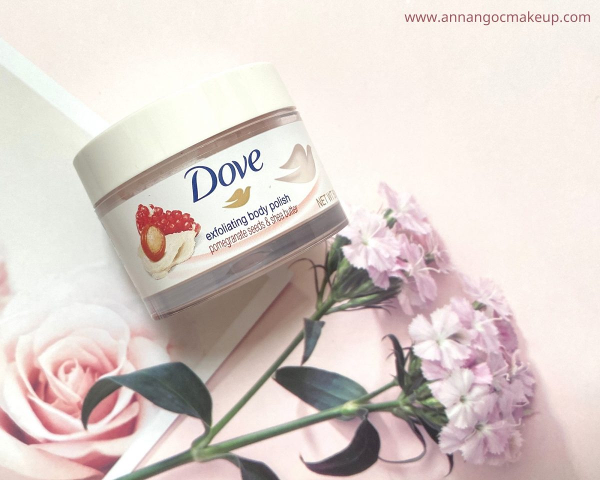 Tẩy Tế Bào Chết Dove Exfoliating Body Polish Pomegranate Seeds & Shea Butter 2